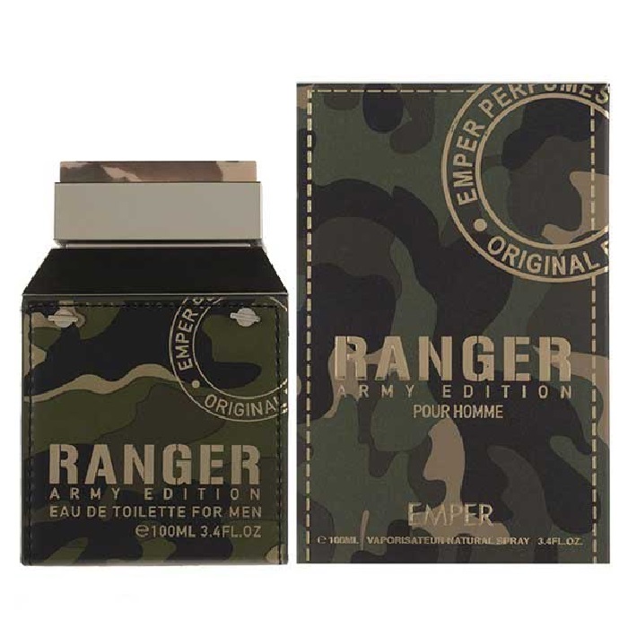 Ranger Army Edition Cologne by Emper 3.4oz Eau De Toilette Spray for men